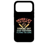 Custodia per iPhone 17 Pro Max Non lasciare mai che la paura di colpire - Citazione