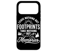 Custodia per iPhone 17 Pro Max Non lasciare nient'altro che impronte Escursionismo Escursionismo all'aperto