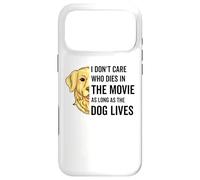 Custodia per iPhone 17 Pro Max Non mi importa chi muore nel film finché il cane vive