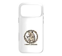 Custodia per iPhone 17 Pro Max Non mi scuso Opossum