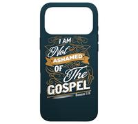 Custodia per iPhone 17 Pro Max Non mi vergogno del Vangelo Romani 1:16 Christian