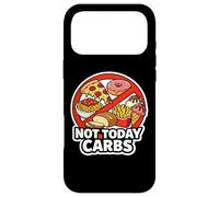 Custodia per iPhone 17 Pro Max Non oggi carboidrati divertente scherzo per fan della dieta chetogenica dei carnivori