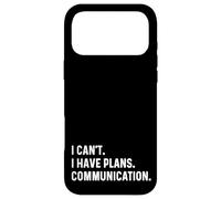 Custodia per iPhone 17 Pro Max Non posso avere piani di comunicazione - Professor School Write