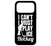 Custodia per iPhone 17 Pro Max Non posso, devo giocare a hockey su ghiaccio