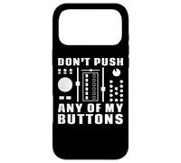 Custodia per iPhone 17 Pro Max Non premere nessuno dei miei pulsanti - Divertente DJ