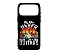 Custodia per iPhone 17 Pro Max Non puoi mai avere troppe chitarre Amante della chitarra retrò