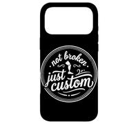 Custodia per iPhone 17 Pro Max Non rotto Solo Scherzo sulle gambe dell'amputato protesico personalizzato