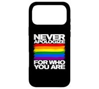 Custodia per iPhone 17 Pro Max Non Scusarti Mai Per Chi Sei Rainbow Pride Lgbtq Gay