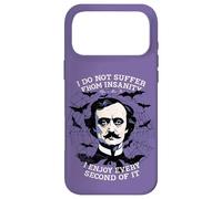 Custodia per iPhone 17 Pro Max Non soffro di follia, Edgar Allan Poe, Letteratura