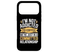 Custodia per iPhone 17 Pro Max Non sono dipendente dal caffè, siamo solo in una relazione