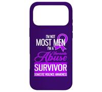 Custodia per iPhone 17 Pro Max Non sono la maggior parte degli uomini, sono un sopravvissuto ad abusi narcisistici