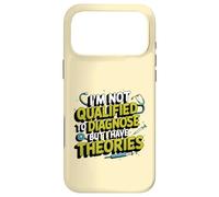 Custodia per iPhone 17 Pro Max Non sono qualificato per diagnosticare ma ho teorie psicologia