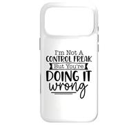 Custodia per iPhone 17 Pro Max Non sono un maniaco del controllo, ma lo stai facendo sarcasmo sbagliato