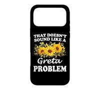 Custodia per iPhone 17 Pro Max Non suona come una ragazza di girasole con problemi di Greta