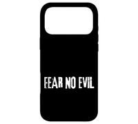 Custodia per iPhone 17 Pro Max Non temere il salmo del male 23:4 Versetto della Bibbia I Will Fear No Evil God