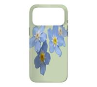 Custodia per iPhone 17 Pro Max Non ti scordar di me romantici fiori blu
