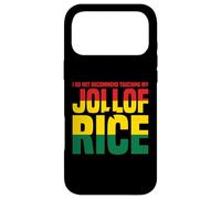 Custodia per iPhone 17 Pro Max Non Toccare Il Mio Jollof Rice Messaggio