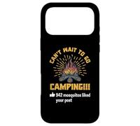 Custodia per iPhone 17 Pro Max Non vedo l'ora di andare in campeggio 942 zanzare Il tuo post dicendo umorismo