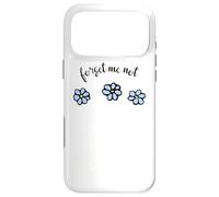 Custodia per iPhone 17 Pro Max Nontiscordardime Forget Me Not Garden Flower Floreale