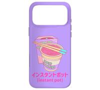 Custodia per iPhone 17 Pro Max Noodles Shirt Soup Noodles Instant Pot Vaporwave Retro Style