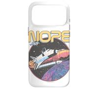 Custodia per iPhone 17 Pro Max Nope Divertente Astronauta Spazio Missione Pianeta Razzo Scienza