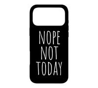Custodia per iPhone 17 Pro Max Nope Not Today Che ne Dici di No Bradipo Memes
