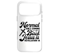 Custodia per iPhone 17 Pro Max Normale non è tornare Gesù è, cristiano, amore nella fede