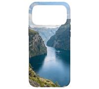 Custodia per iPhone 17 Pro Max Norvegese Fiordo montagna scogliere acqua paesaggio scenico