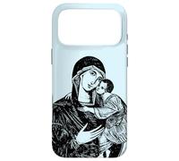 Custodia per iPhone 17 Pro Max Nostra Beata Madre Maria e Bambino Mater Amabilis Cattolica