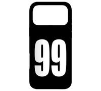 Custodia per iPhone 17 Pro Max Numero Ninety Nine #99 Uniforme Squadra Sportiva Compleanno 99