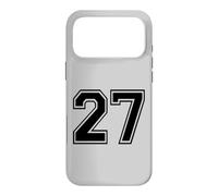 Custodia per iPhone 17 Pro Max Numero Venti Sette #27 Uniforme Squadra Sportiva Compleanno 27