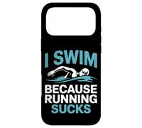 Custodia per iPhone 17 Pro Max Nuoto perché correre fa schifo nuotare