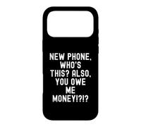 Custodia per iPhone 17 Pro Max nuovo telefono chi anche questo mi devi soldi Spiritoso Uomini Donne