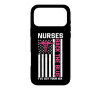 Custodia per iPhone 17 Pro Max Nurse Back The Blue I've Got Your Six American Flag