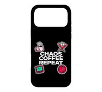 Custodia per iPhone 17 Pro Max Nurse Life Chaos Coffee Repeat ER Medical