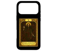 Custodia per iPhone 17 Pro Max Nyarlathotep il Caos Crawling Cthulhu Necronomicon Tarocchi