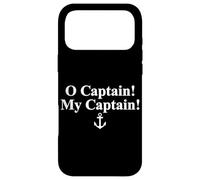 Custodia per iPhone 17 Pro Max O CAPITANO! MY CAPITAN! WALT WHITMAN POEM ANCORA