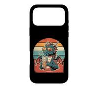 Custodia per iPhone 17 Pro Max Occhiali da sole retrò Dragon Ice Coffee Summer Vibes