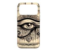 Custodia per iPhone 17 Pro Max Occhio di Horus Mitologia Egiziana Simbolo Gotico Egitto
