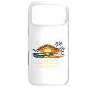 Custodia per iPhone 17 Pro Max Ocean Before Breakfast Design Spiaggia Alba Surf Lifestyle