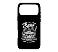 Custodia per iPhone 17 Pro Max Odins Raven Pubblica messaggi personalizzati Rune saggezza