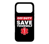 Custodia per iPhone 17 Pro Max Off Duty Salva te stesso Paramedico