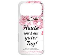 Custodia per iPhone 17 Pro Max Oggi è una bella giornata, soddisfazione, tedesco