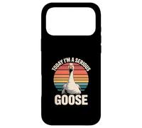 Custodia per iPhone 17 Pro Max Oggi sono un'oca seria, umorismo retrò