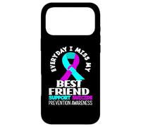 Custodia per iPhone 17 Pro Max Ogni giorno mi manca il mio migliore amico Sostieni la consapevolezza del suicidio