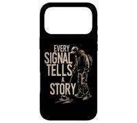 Custodia per iPhone 17 Pro Max Ogni segnale racconta una storia per il rivelatore di metall