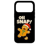 Custodia per iPhone 17 Pro Max Oh Snap Gingerbread Man Funny Christmas Men Women Kids