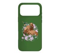 Custodia per iPhone 17 Pro Max OK I PULL UP Divertente Capybara Foto realistica Meme colibrì