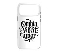 Custodia per iPhone 17 Pro Max Omnia Vincit Amor Latin Love conquista tutti