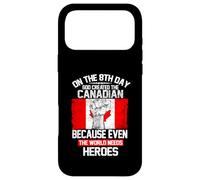 Custodia per iPhone 17 Pro Max On The Eighth Day God Created The Canadian Pride Heroes
